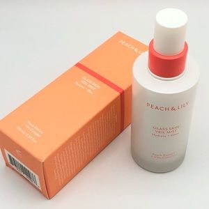 PEACH & LILY GLASS SKIN VEIL MIST Hydrate + Glow 3.38 oz NEW Peach Extract + Vit